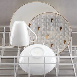 Alternative view of Lenox Fine Lenox Fine Trianna White 4-Piece Place Setting