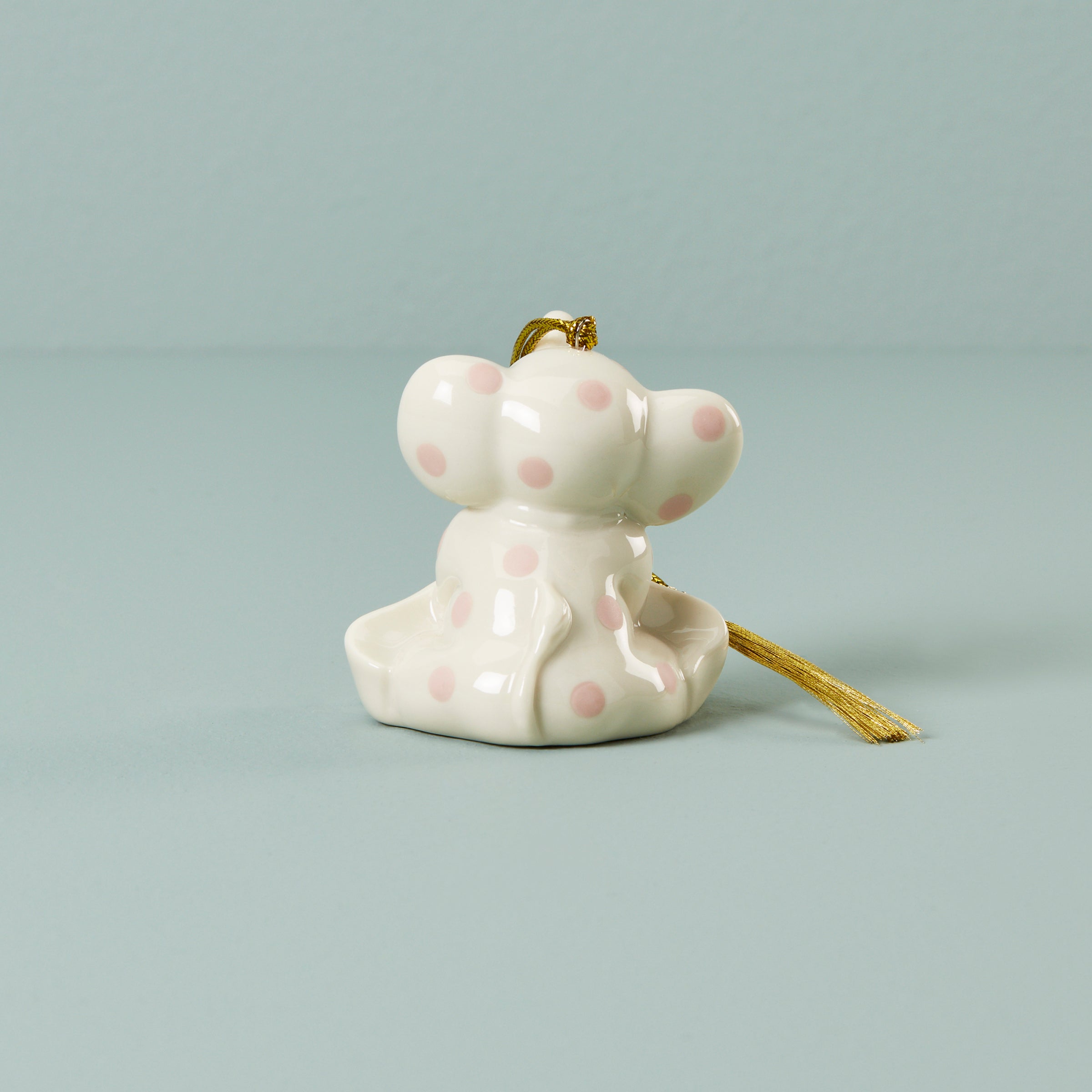 Lenox Fine Lenox Fine Personalized Pink Elephant Ornament - Image 2