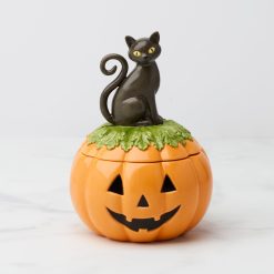 Lenox Fine Lenox Fine Haunted Halloween Covered Candy Jar