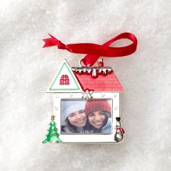 Alternative view of Lenox Fine Lenox Fine House Photo Frame Silverplate Ornament