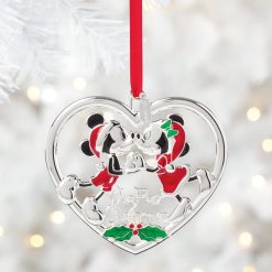 Alternative view of Lenox Fine Lenox Fine 2026 Our 1st Christmas Mickey & Minnie Mouse Metal Ornament
