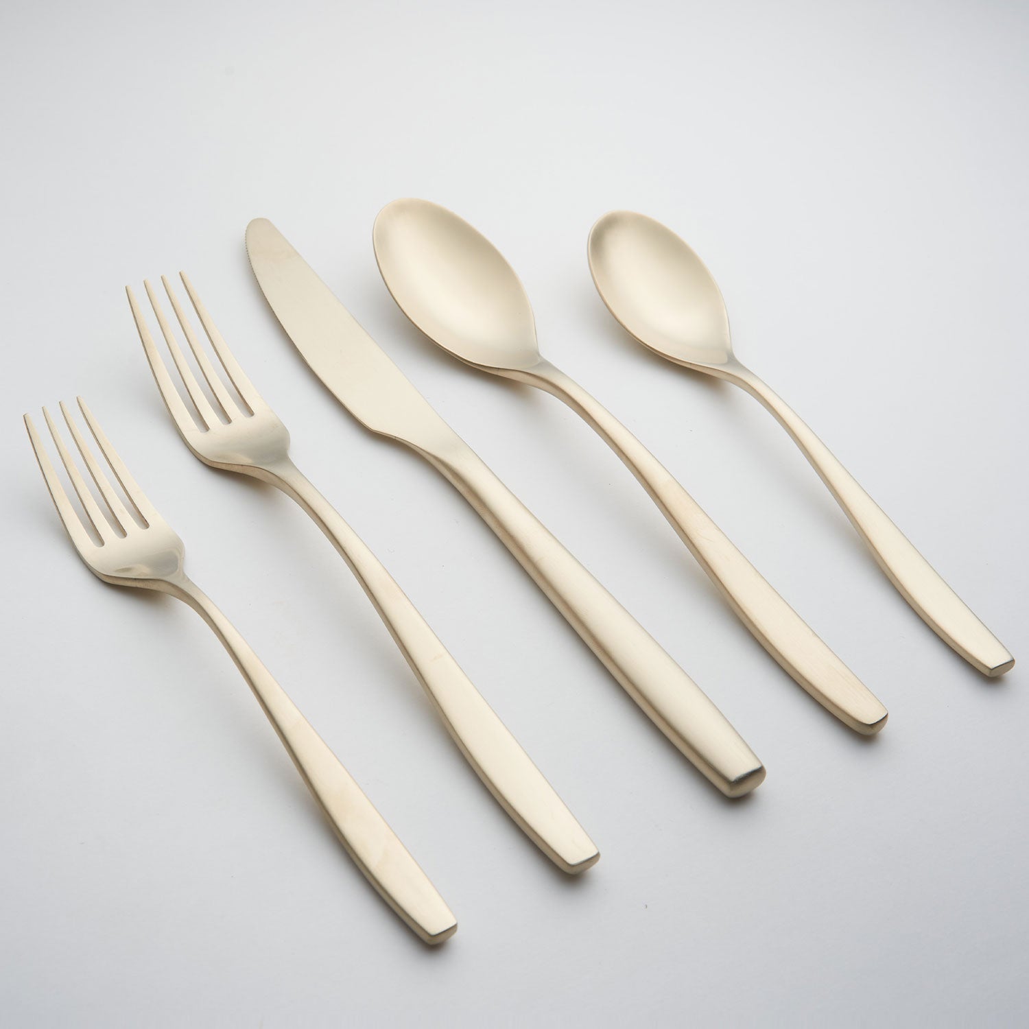 Lenox Fine Lenox Fine Averie Champagne Satin 20-Piece Flatware Set - Image 2