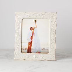 Lenox Fine Lenox Fine French Perle White 8x10 Photo Frame