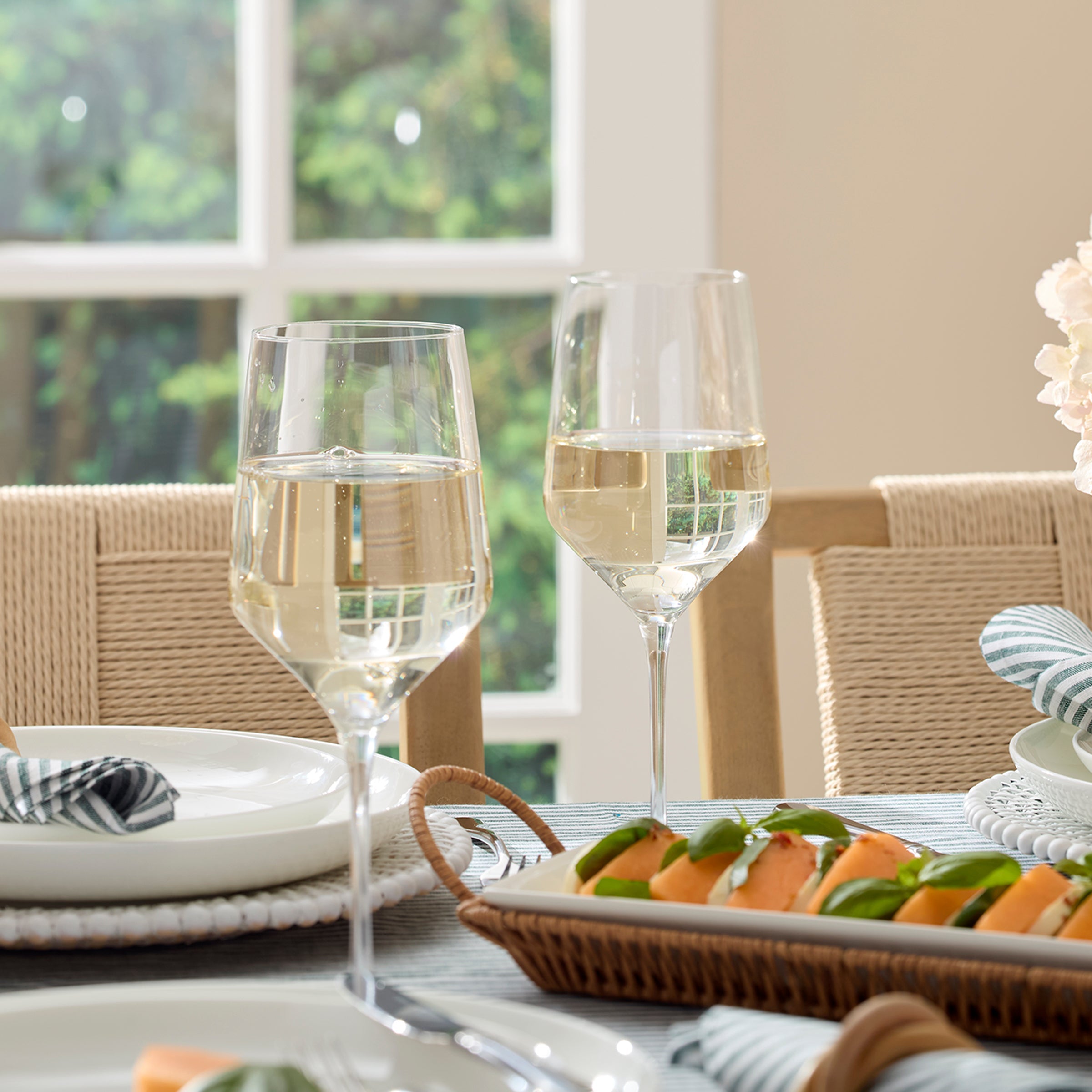 Lenox Fine Lenox Fine Tuscany Classics Angled Wine Glasses, Set of 6 - Image 3