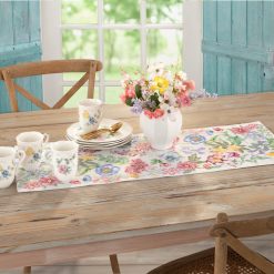 Alternative view of Lenox Fine Lenox Fine Butterfly Meadow Garden Embroidered Centerpiece Table Runner