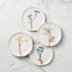 Lenox Fine Lenox Fine Wildflowers Tidbit Plates, Set of 4