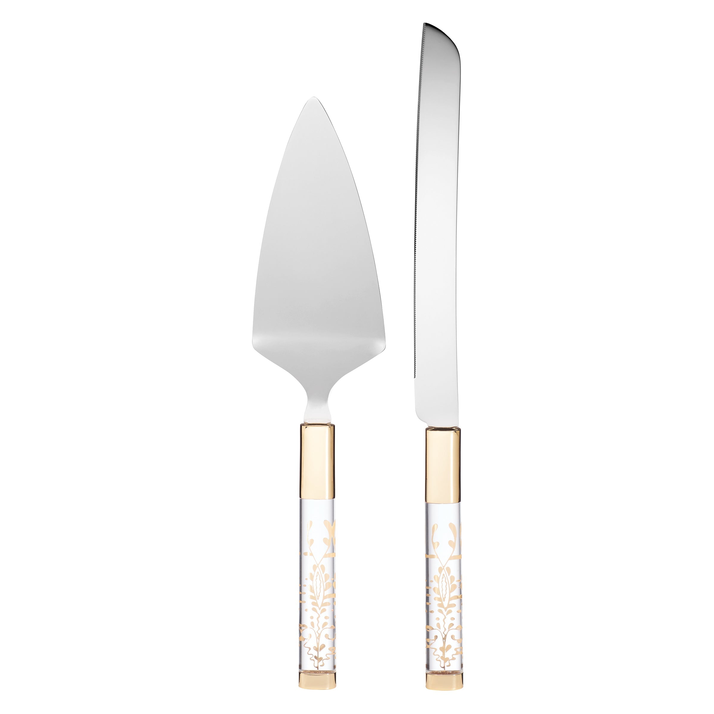 Lenox Fine Lenox Fine Opal Innocence 2-Piece Cake Knife & Server Set - Image 2