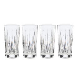 Lenox Fine Lenox Fine Soho Crystal Highball Glasses, Set of 4