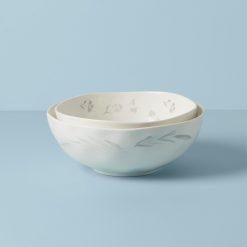 Lenox Fine Lenox Fine Oyster Bay 2-Piece Nesting Serving Bowls