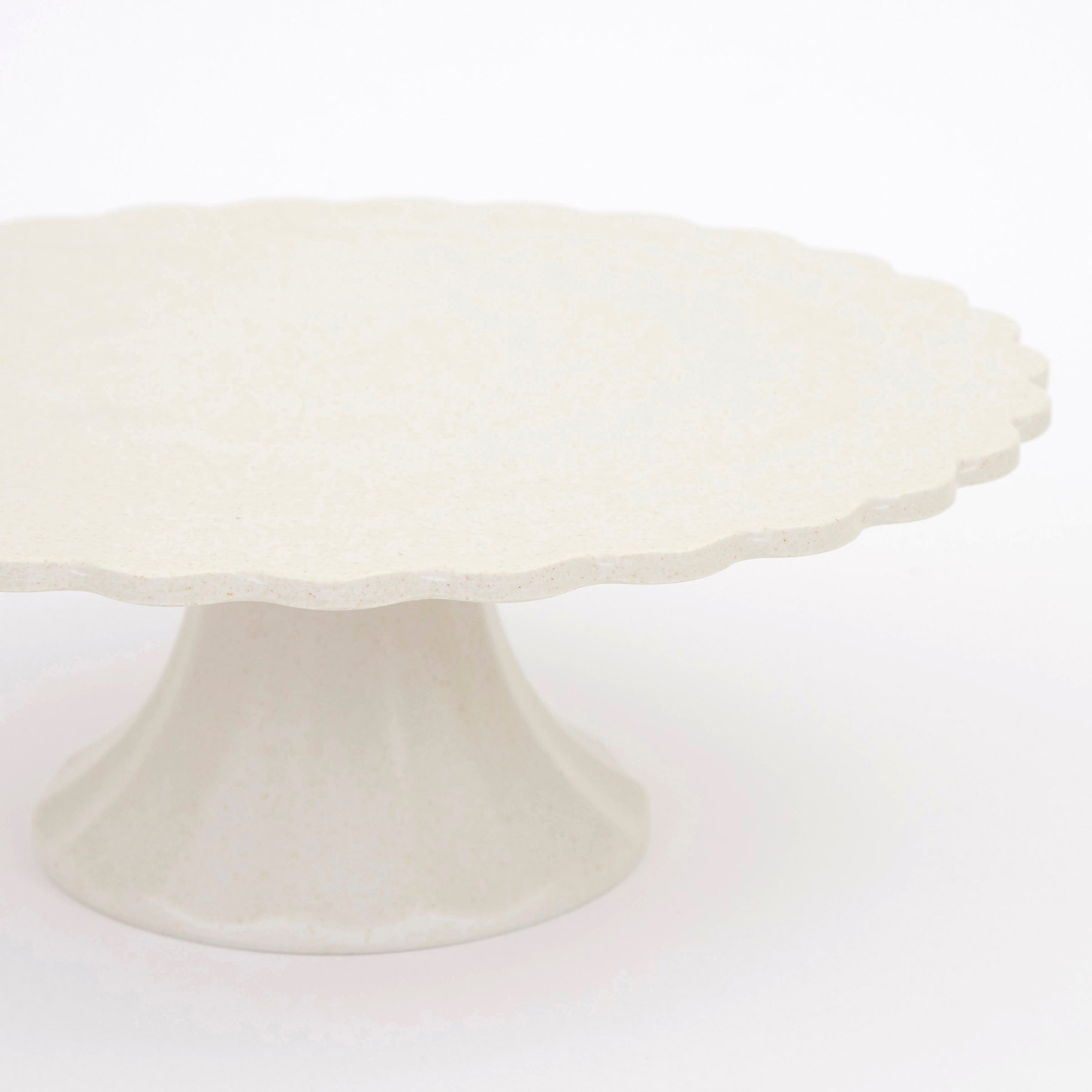 Lenox Fine Lenox Fine Bamboo Cream Small Cake Stand - Image 3