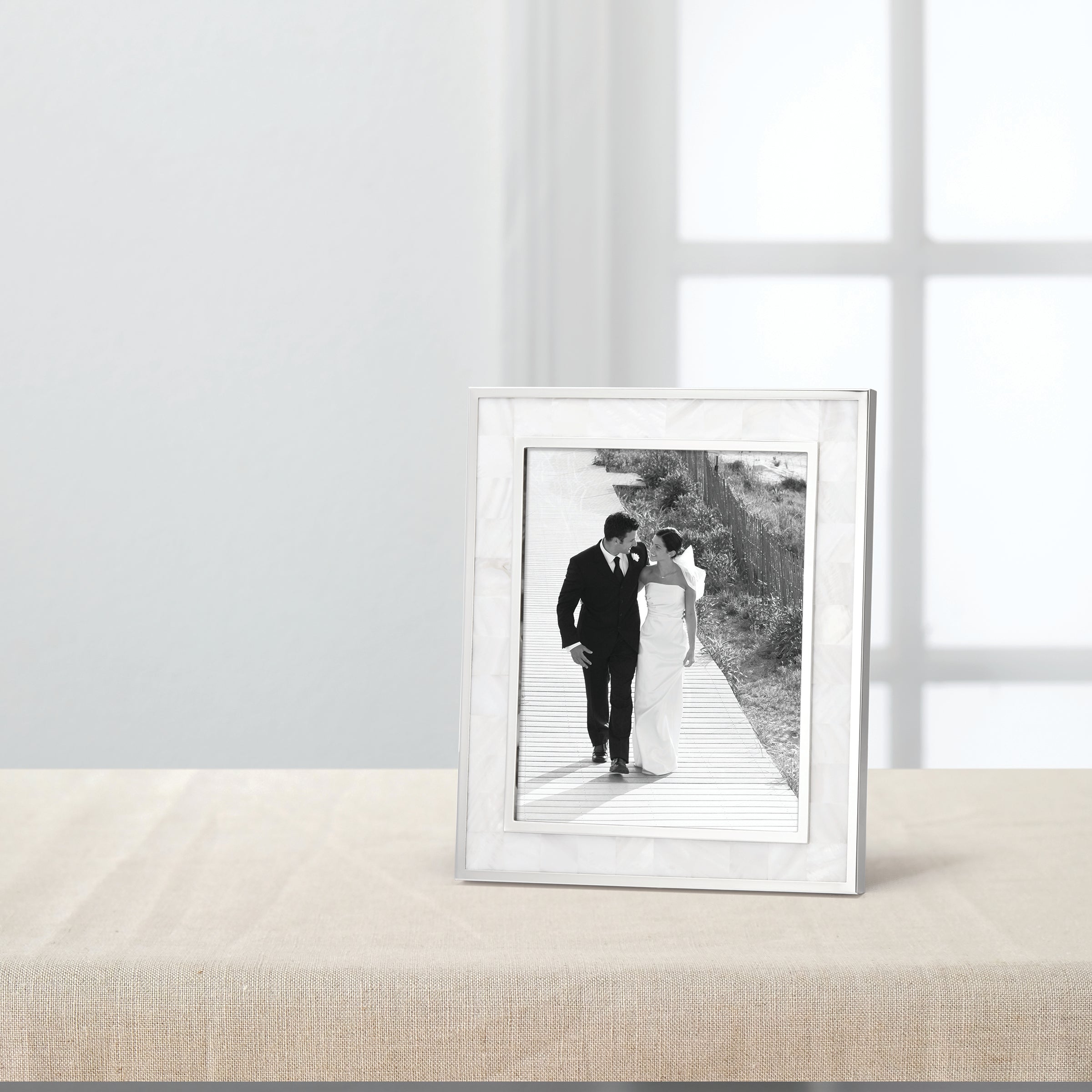 Lenox Fine Lenox Fine Mother Of Pearl 8x10 Photo Frame - Image 3