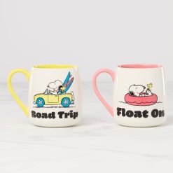 Alternative view of Lenox Fine Lenox Fine Peanuts Mugs Road Trip-Float On, Set of 2