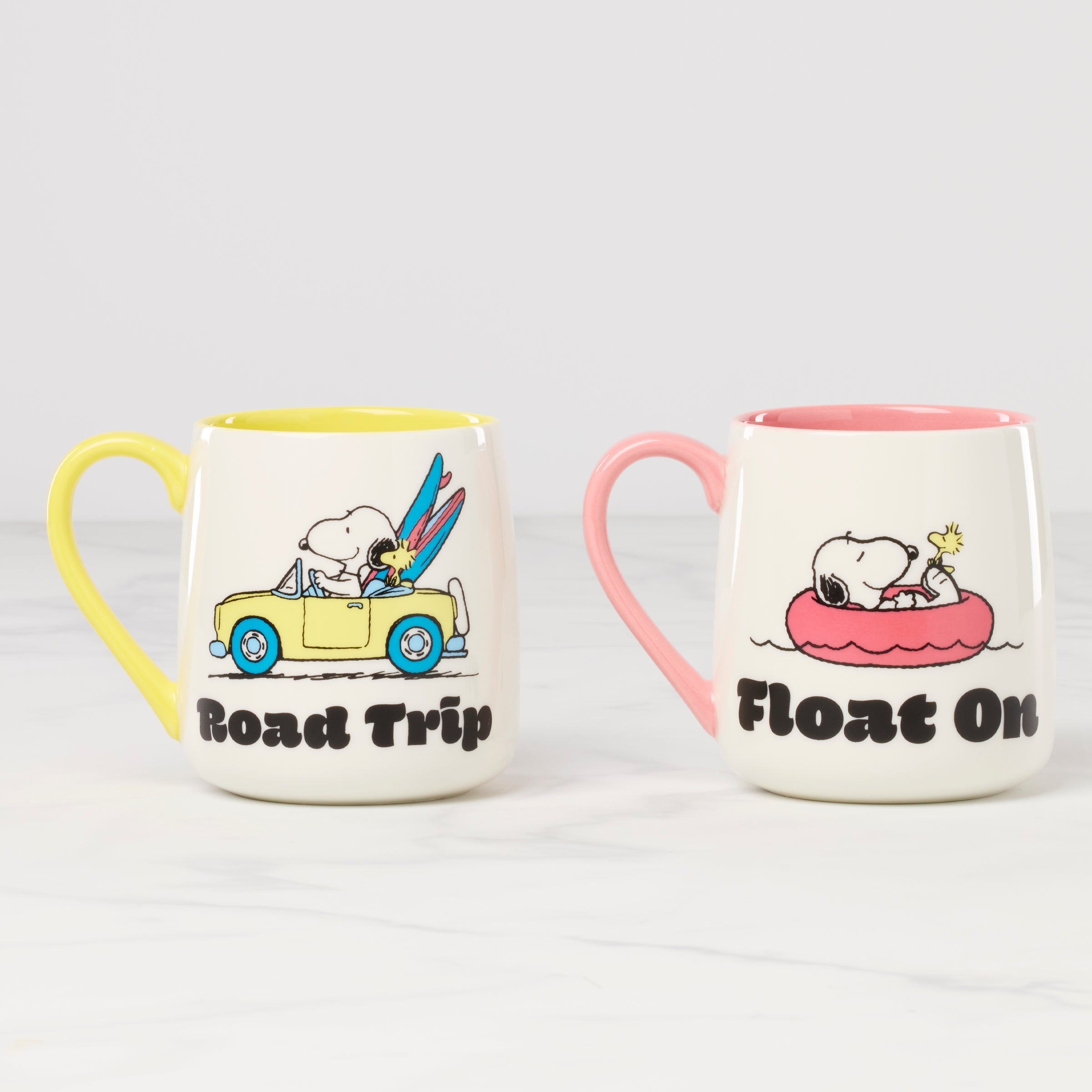 Lenox Fine Lenox Fine Peanuts Mugs Road Trip-Float On, Set of 2 - Image 2