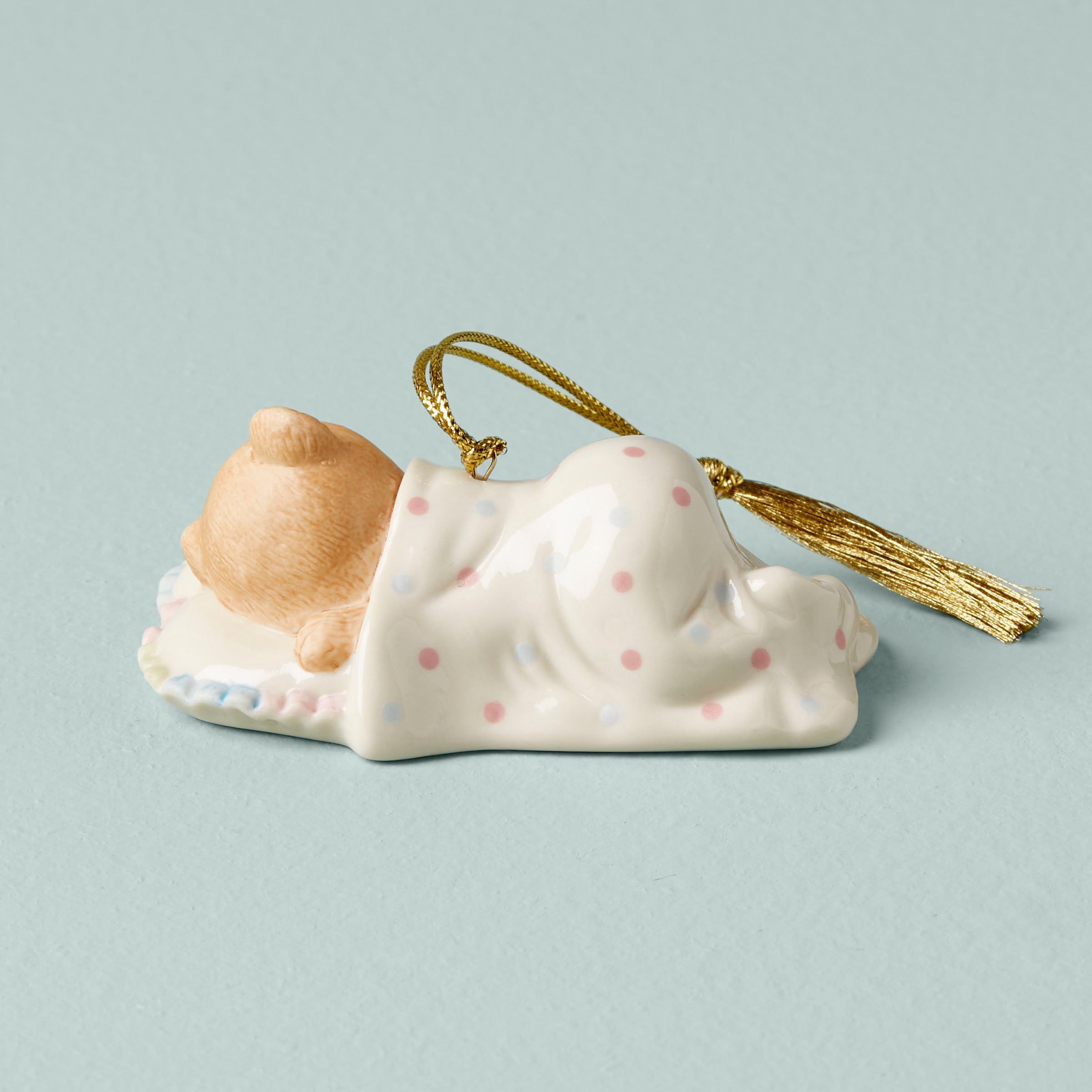 Lenox Fine Lenox Fine Personalized Baby's Teddy Bear Ornament - Image 2