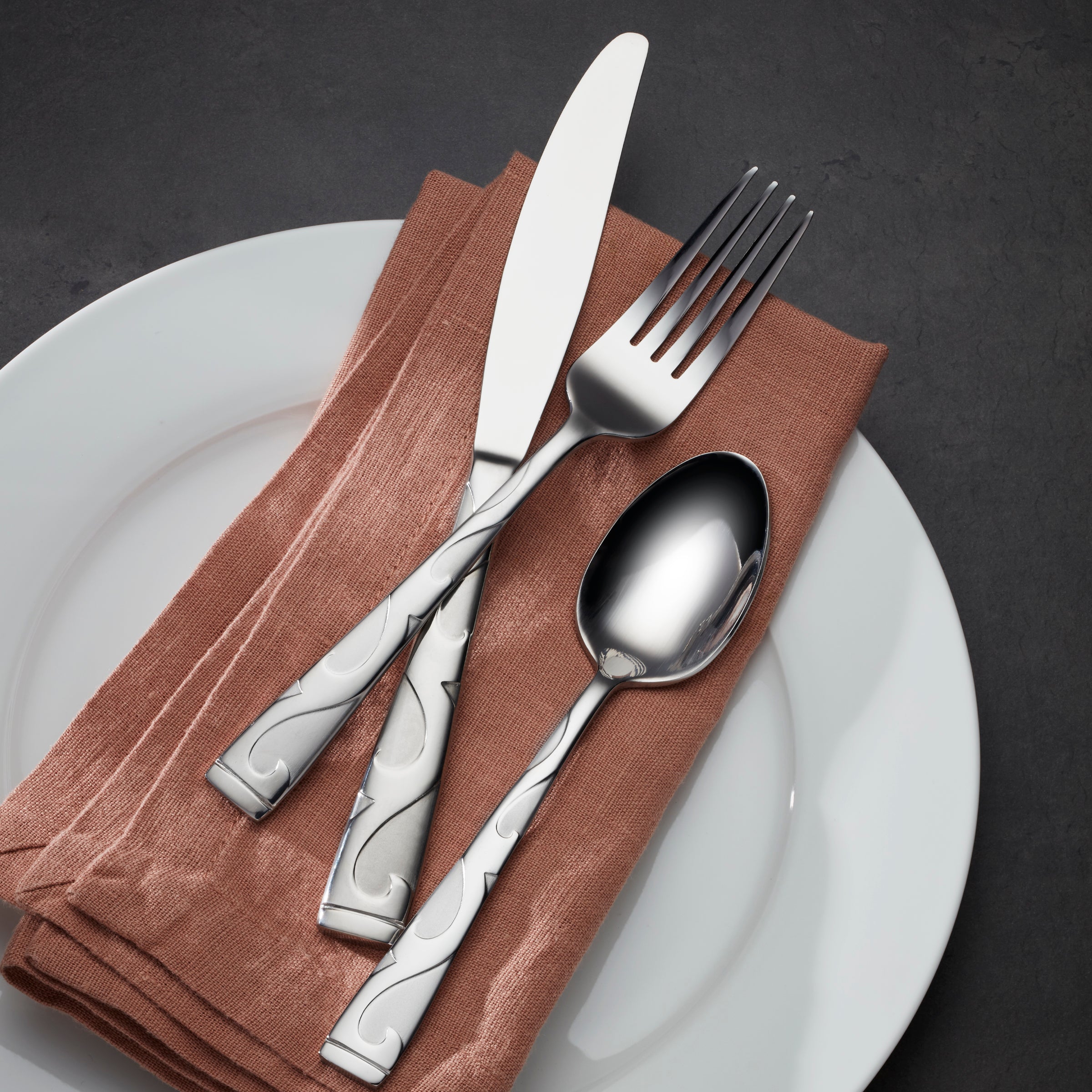 Lenox Fine Lenox Fine Tuscany 20-Piece Flatware Set - Image 5