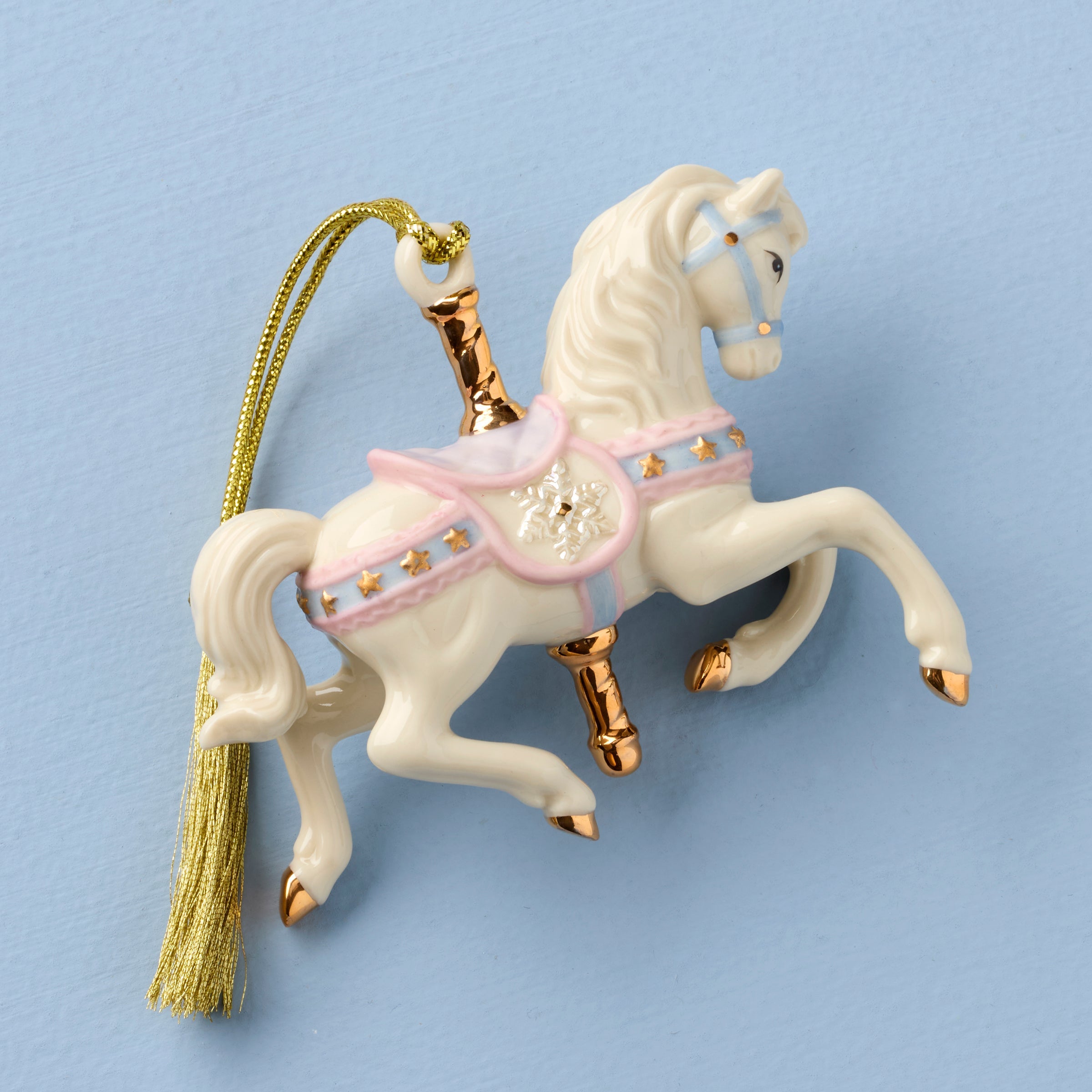 Lenox Fine Lenox Fine Snowflake Carousel Horse Ornament