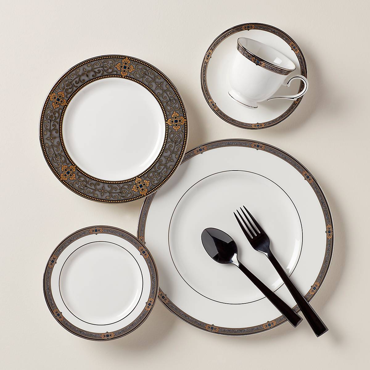 Lenox Fine Lenox Fine Vintage Jewel 5-Piece Place Setting