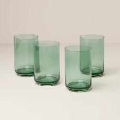 Lenox Fine Lenox Fine Tuscany Stackable Classics Green Coolers, Set of 4