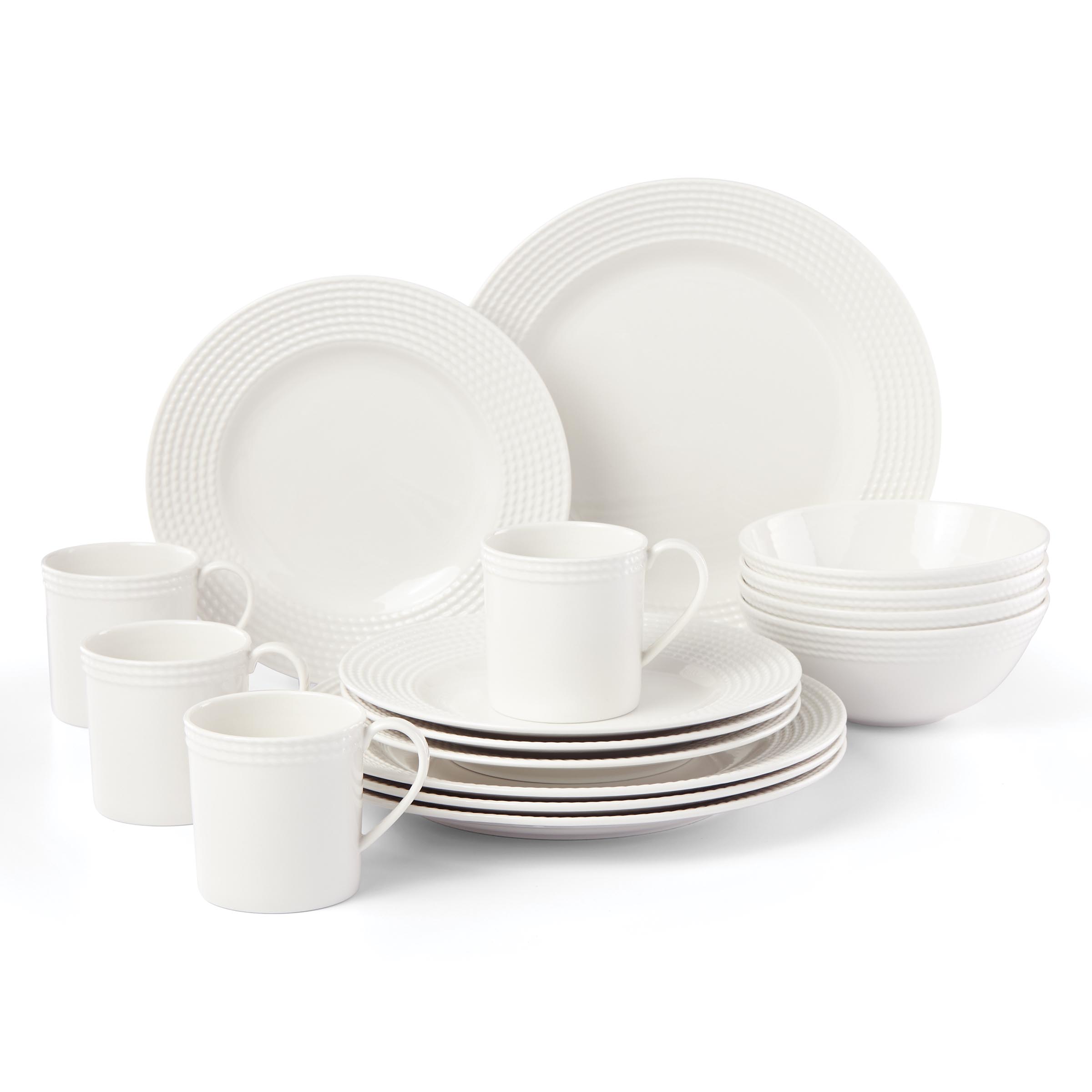 Lenox Fine Lenox Fine Wickford 16-Piece Dinnerware Set