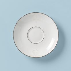 Lenox Fine Lenox Fine Opal Innocence Scroll Saucer