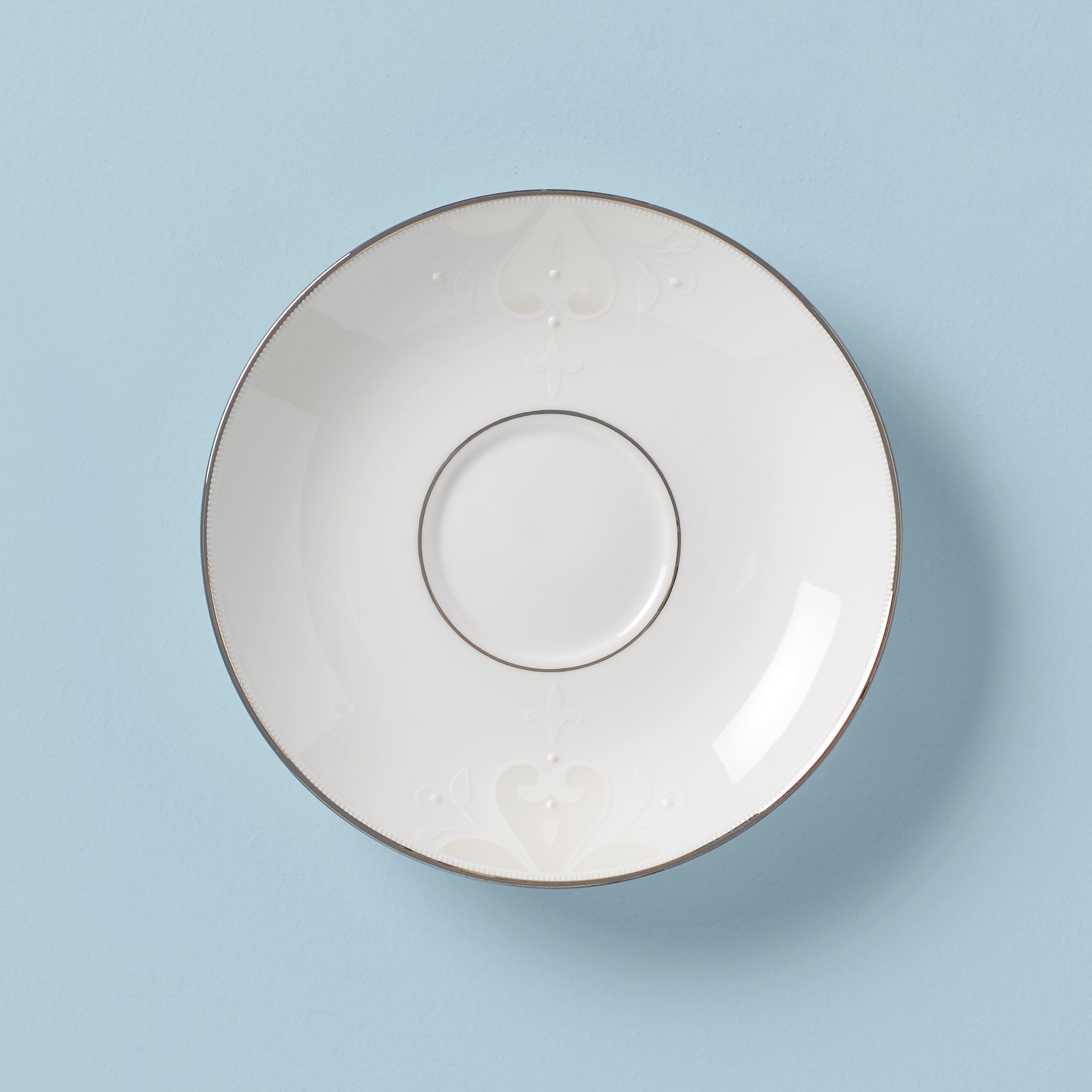 Lenox Fine Lenox Fine Opal Innocence Scroll Saucer