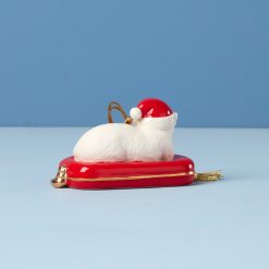 Alternative view of Lenox Fine Lenox Fine Personalized Cat Ornament