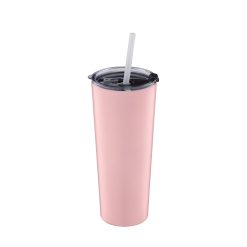 Lenox Fine Lenox Fine Pink Insulated Tumbler with Straw