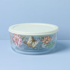 Alternative view of Lenox Fine Lenox Fine Butterfly Meadow Glass Containers, Set of 4