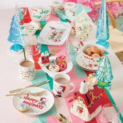 Alternative view of Lenox Fine Lenox Fine Snoopy Christmas 12-Piece Dessert Set
