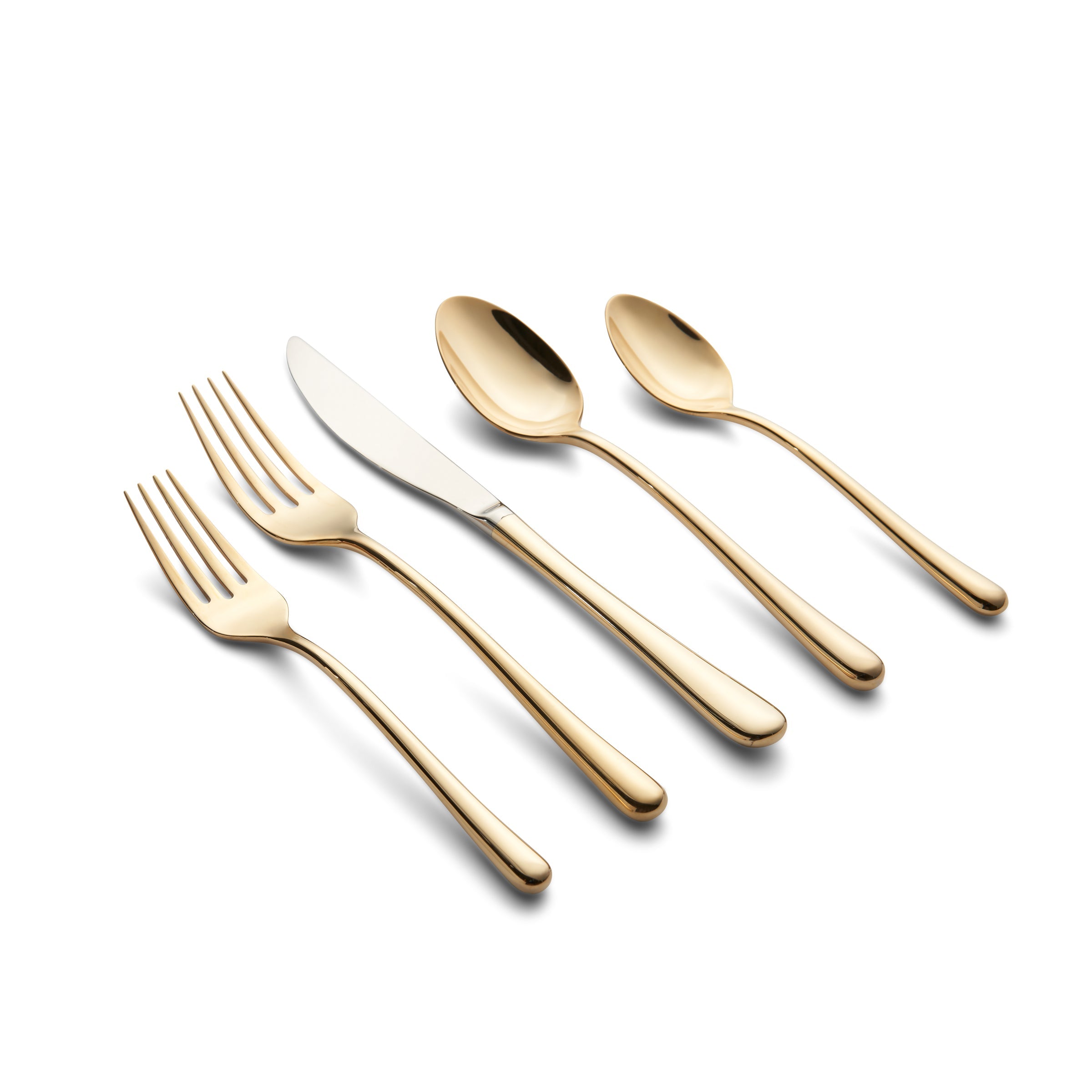 Lenox Fine Lenox Fine Samantha Gold 20-Piece Flatware Set
