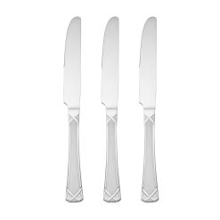 Lenox Fine Lenox Fine Evansville Frosted Dinner Knives, Set of 3