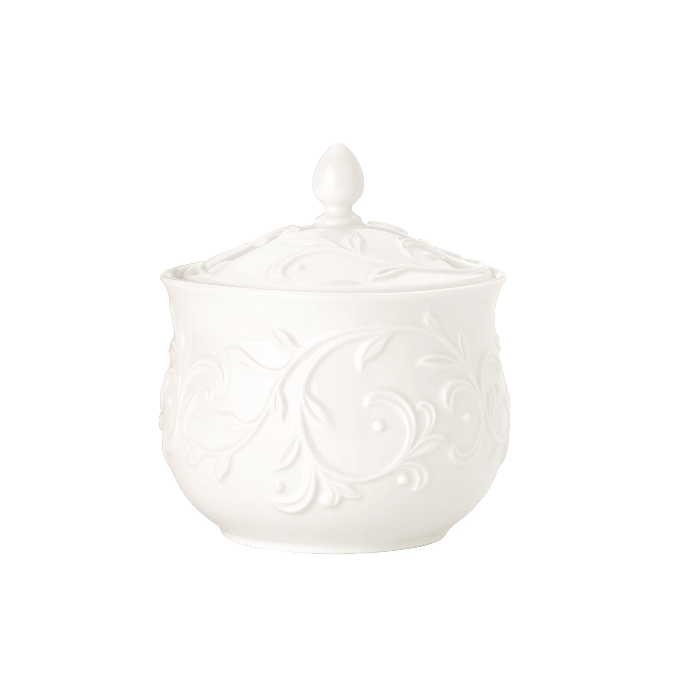 Lenox Fine Lenox Fine Opal Innocence Carved Sugar Bowl