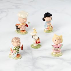 Lenox Fine Lenox Fine Peanuts Barbecue 5-Piece Figurine Set