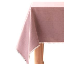 Lenox Fine Lenox Fine French Perle Blush 60x84 Tablecloth
