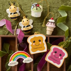 Alternative view of Lenox Fine Lenox Fine Personalized Ice Cream 2-Piece Ornament Set