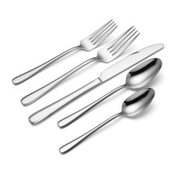Alternative view of Lenox Fine Lenox Fine Waverley 20-Piece Flatware Set