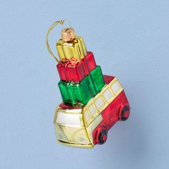 Lenox Fine Lenox Fine Retro Blown Glass Van with Gifts Ornament