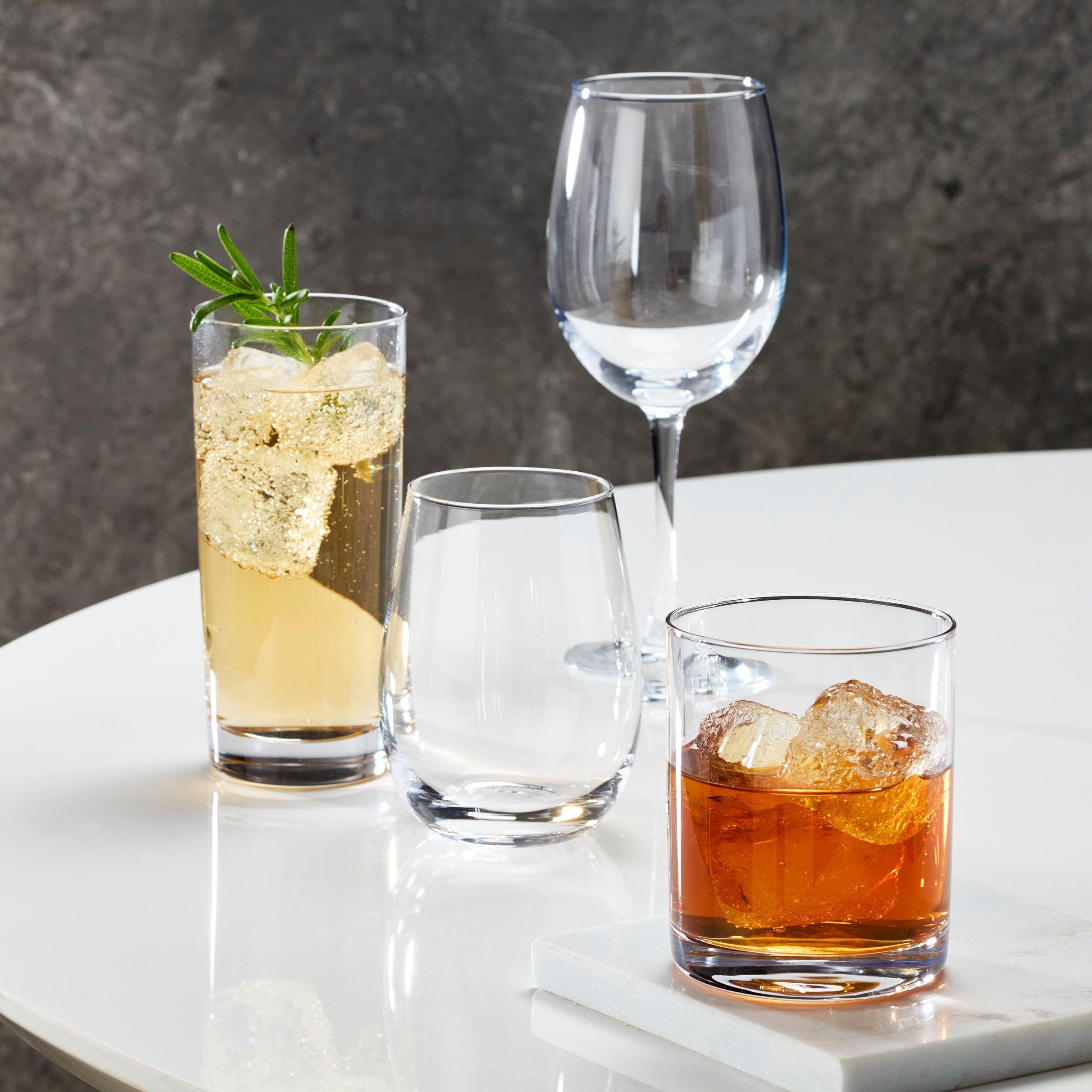 Lenox Fine Lenox Fine 5 O'Clock Double Old Fashion Glasses, Set of 4 - Image 2