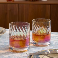 Alternative view of Lenox Fine Lenox Fine Tuscany Classics Iridescent Double Old Fashion Glasses, Set of 4