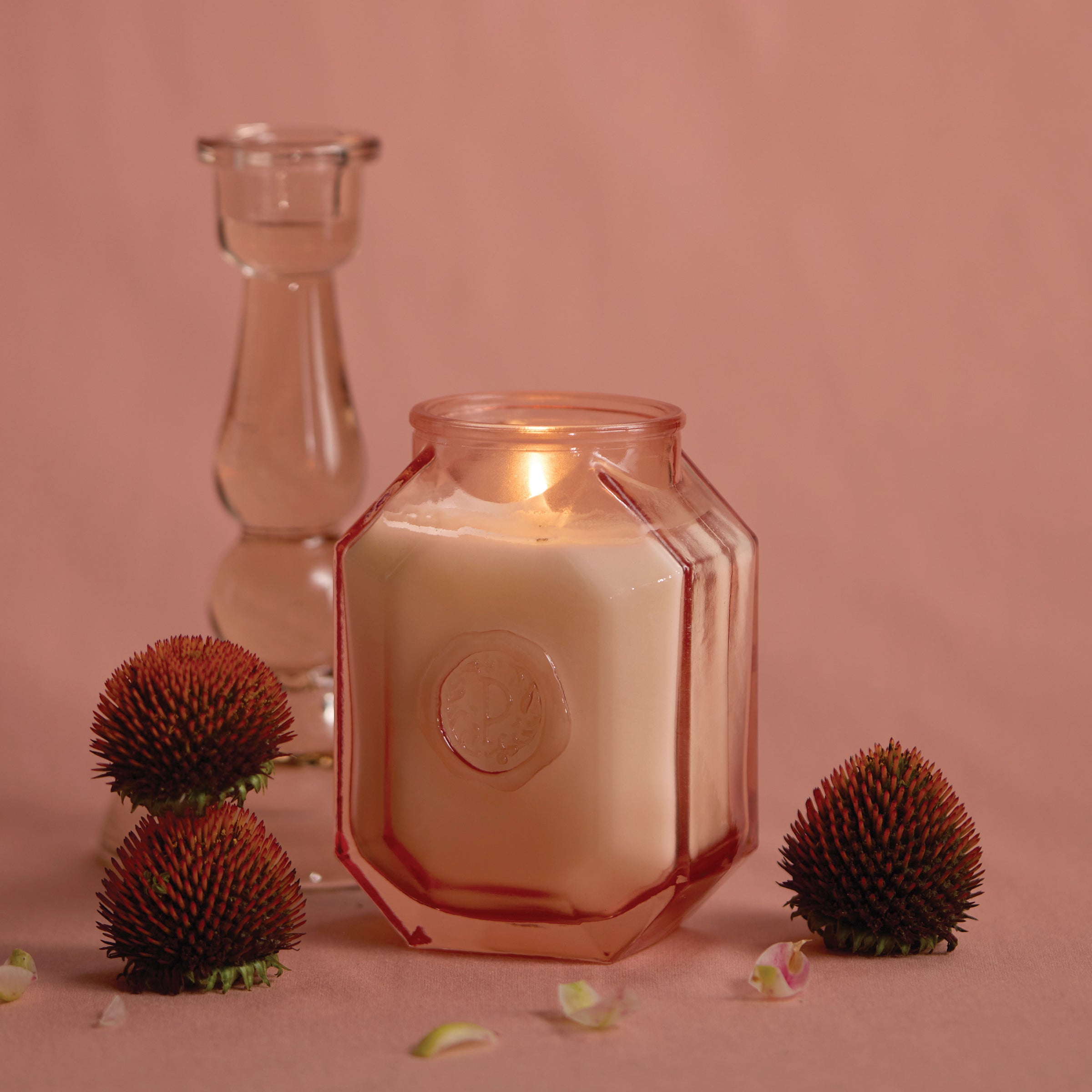 Lenox Fine Lenox Fine Botanica Saffron Rose 8oz Candle - Image 6
