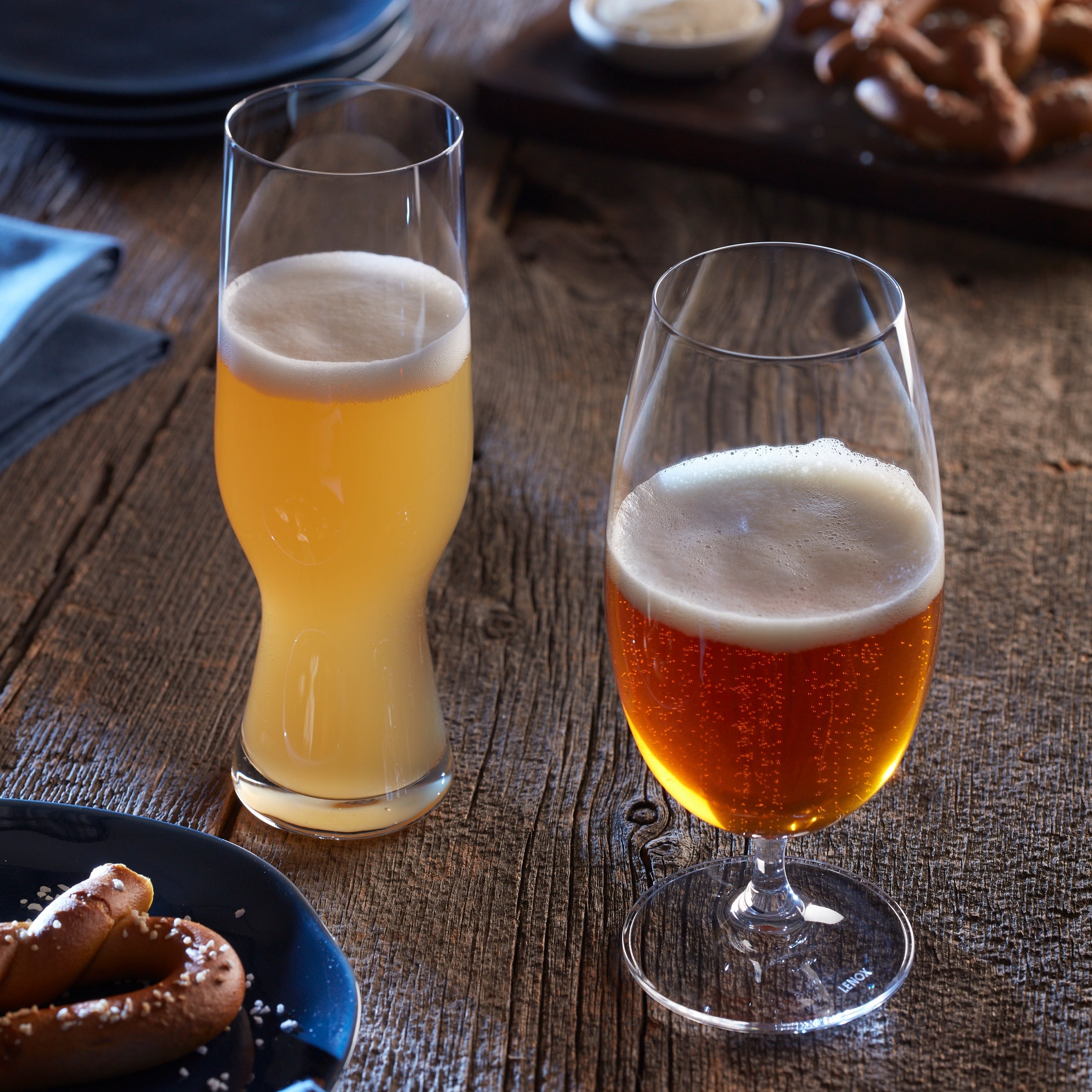 Lenox Fine Lenox Fine Tuscany Classics Assorted Beer Glasses, Set of 4 - Image 4