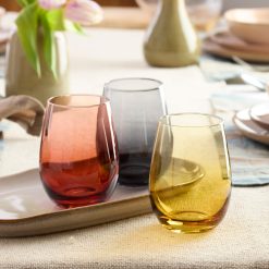 Alternative view of Lenox Fine Lenox Fine Golden Hour Stemless Wine Glasses, Set of 4
