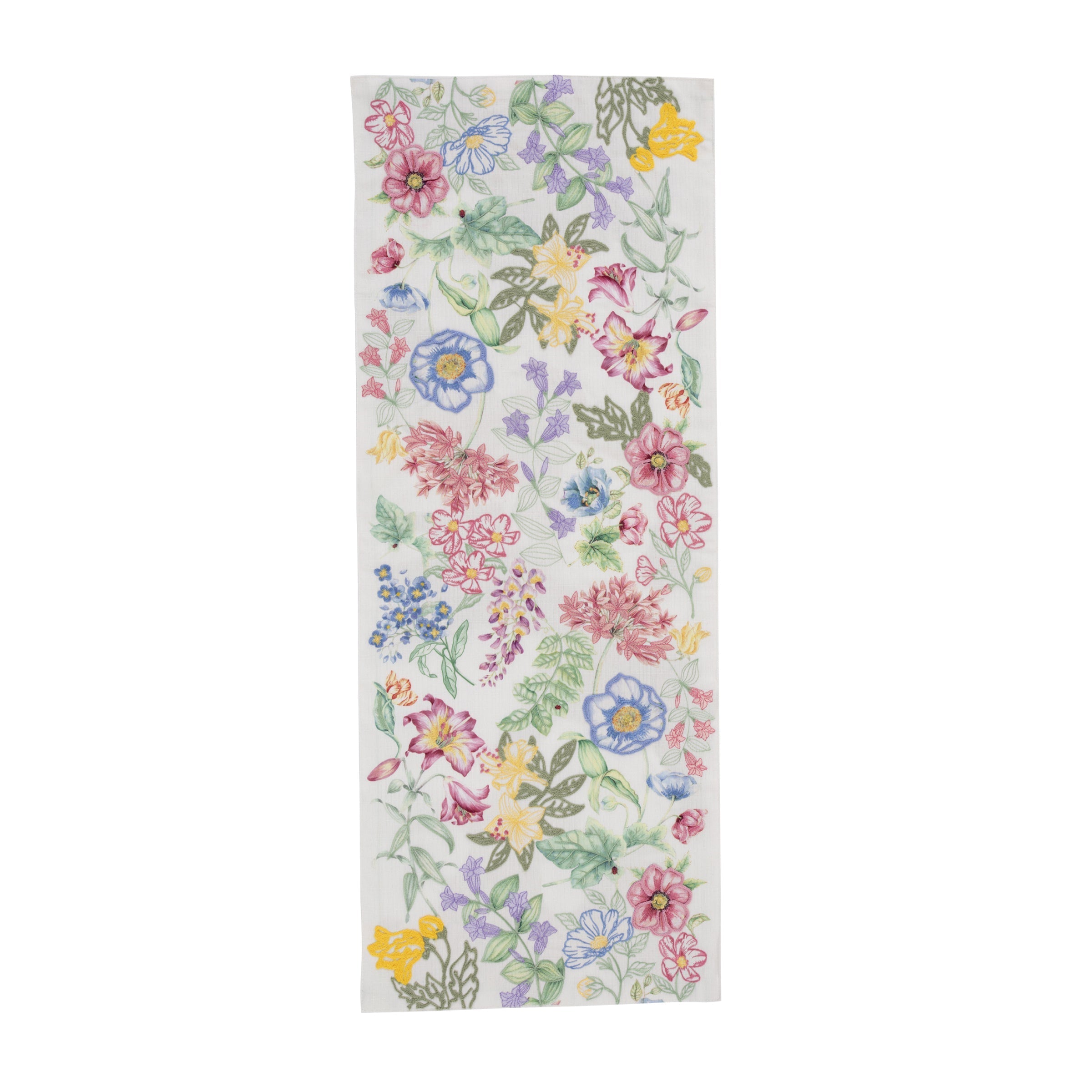 Lenox Fine Lenox Fine Butterfly Meadow Garden Embroidered Centerpiece Table Runner - Image 3