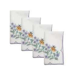 Lenox Fine Lenox Fine Butterfly Meadow Flutter Dinner Napkins, Set of 4