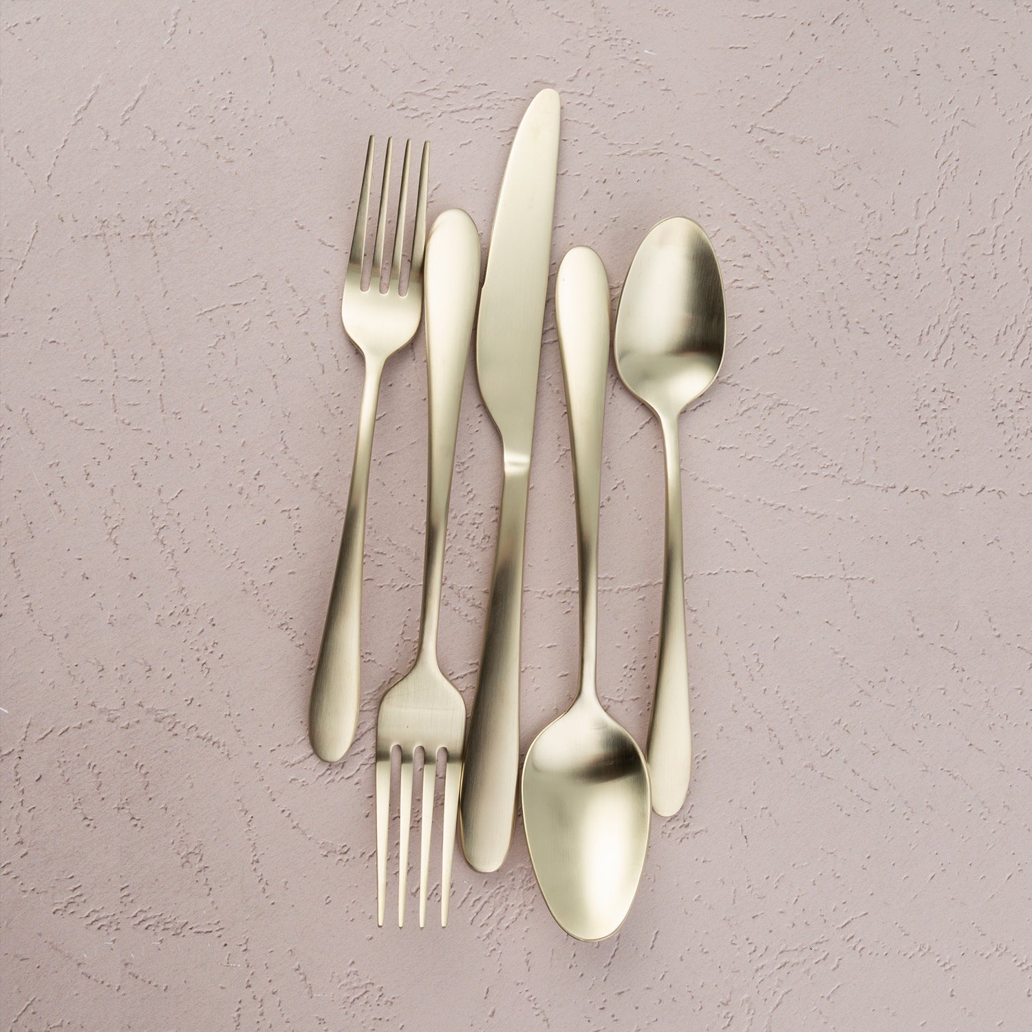 Lenox Fine Lenox Fine Poet Champagne Satin 20-Piece Flatware Set - Image 5