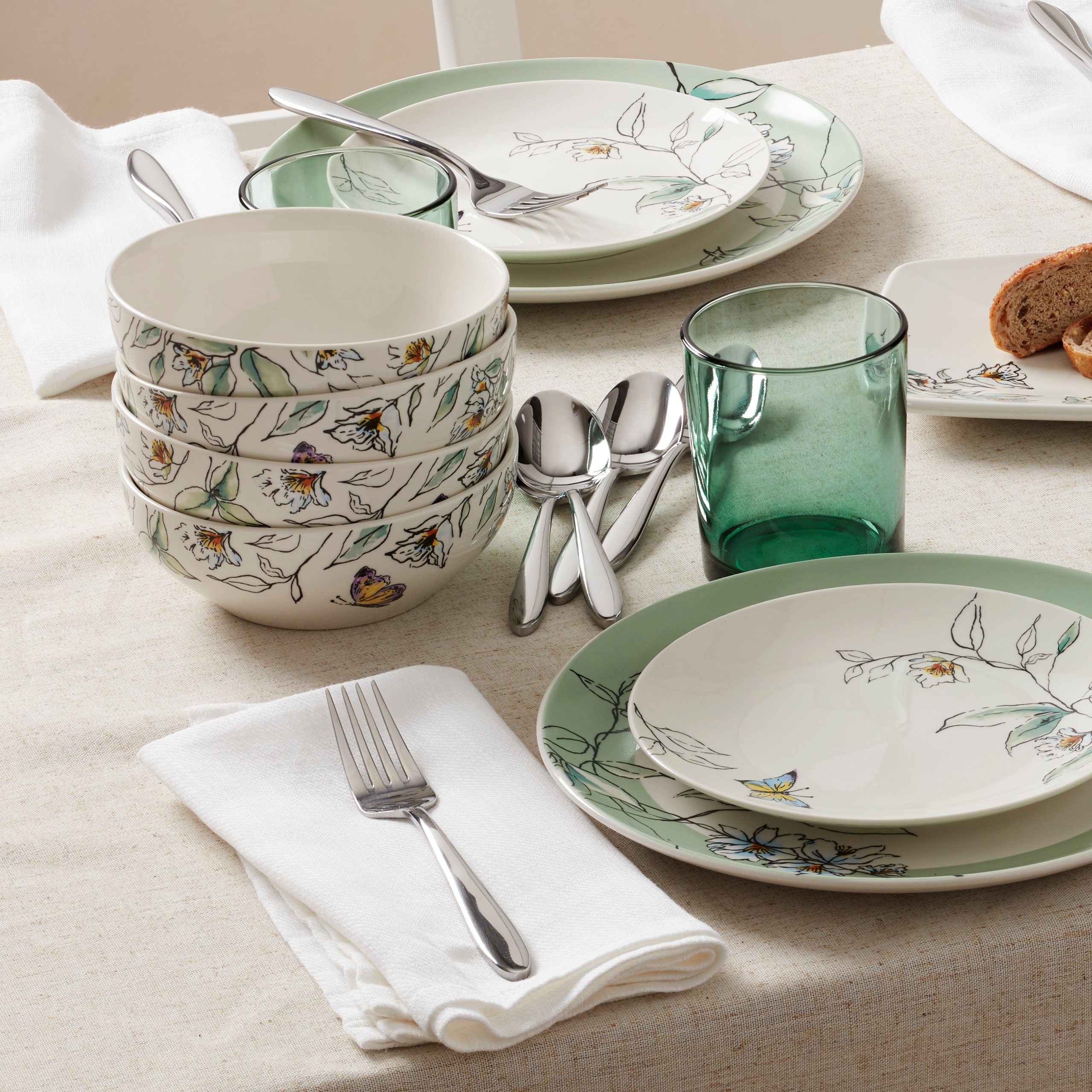 Lenox Fine Lenox Fine Botanica 12-Piece Dinnerware Set - Image 6