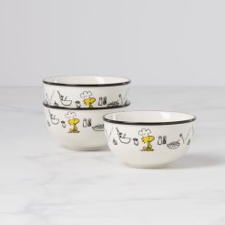 Alternative view of Lenox Fine Lenox Fine Chef Snoopy Mini Bowls, Set of 3