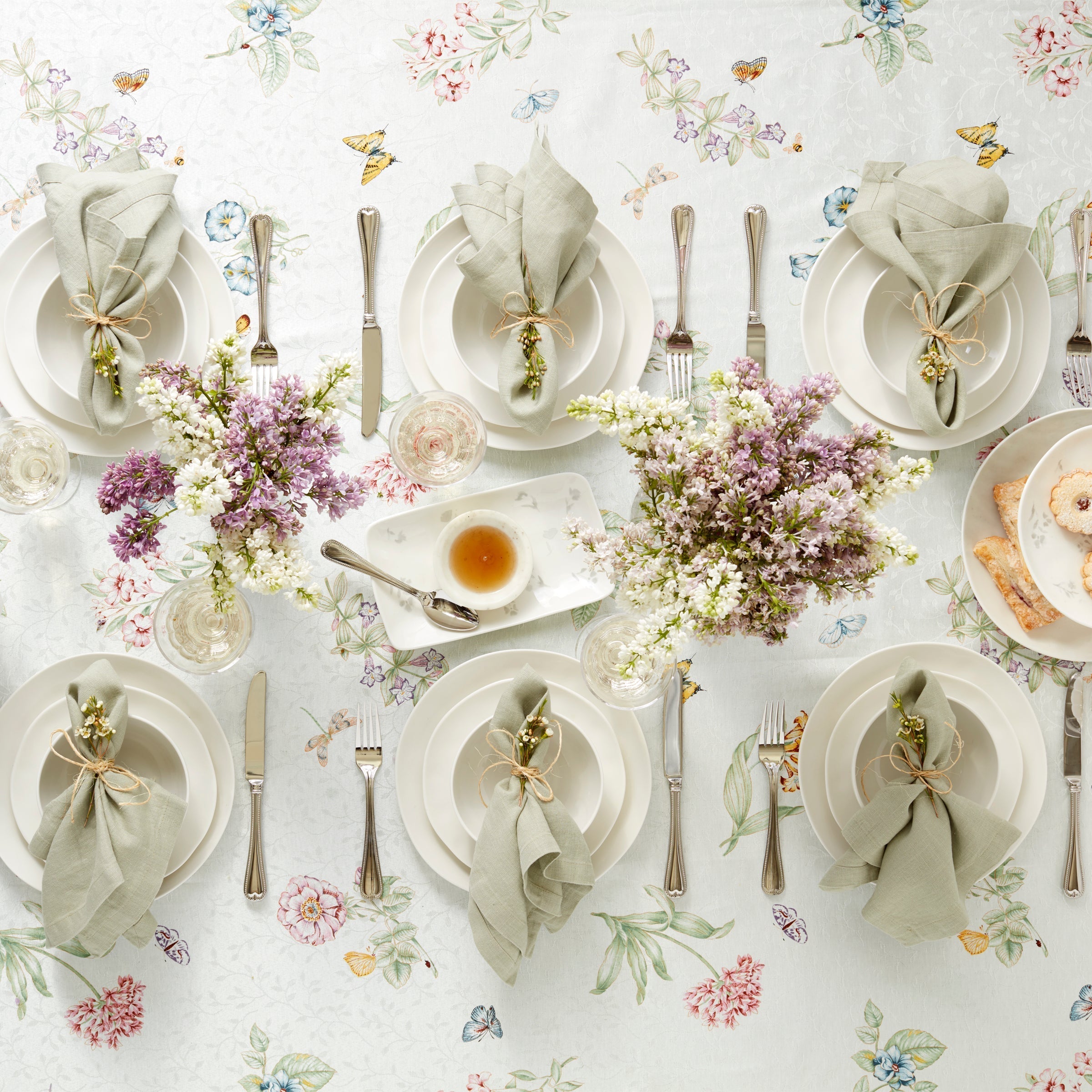 Lenox Fine Lenox Fine Bay Colors White 12-Piece Dinnerware Set - Image 2