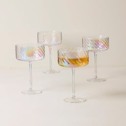 Alternative view of Lenox Fine Lenox Fine Tuscany Classics Iridescent Coupe Glasses, Set of 4