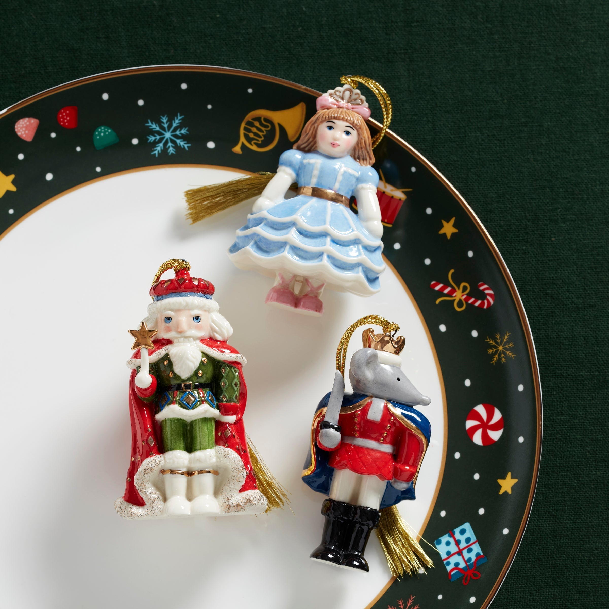 Lenox Fine Lenox Fine Nutcracker Ballet 3-Piece Ornament Set - Image 4